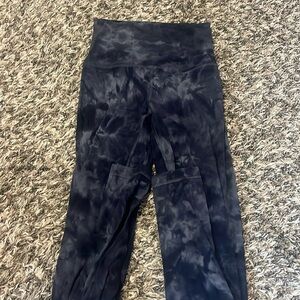 lulu diamond dye leggings 31inch